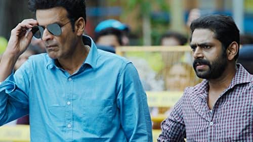 Manoj Bajpayee and Sharib Hashmi in The Family Man (2019)