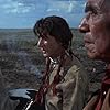 Dustin Hoffman, Chief Dan George, and Ruben Moreno in Little Big Man (1970)