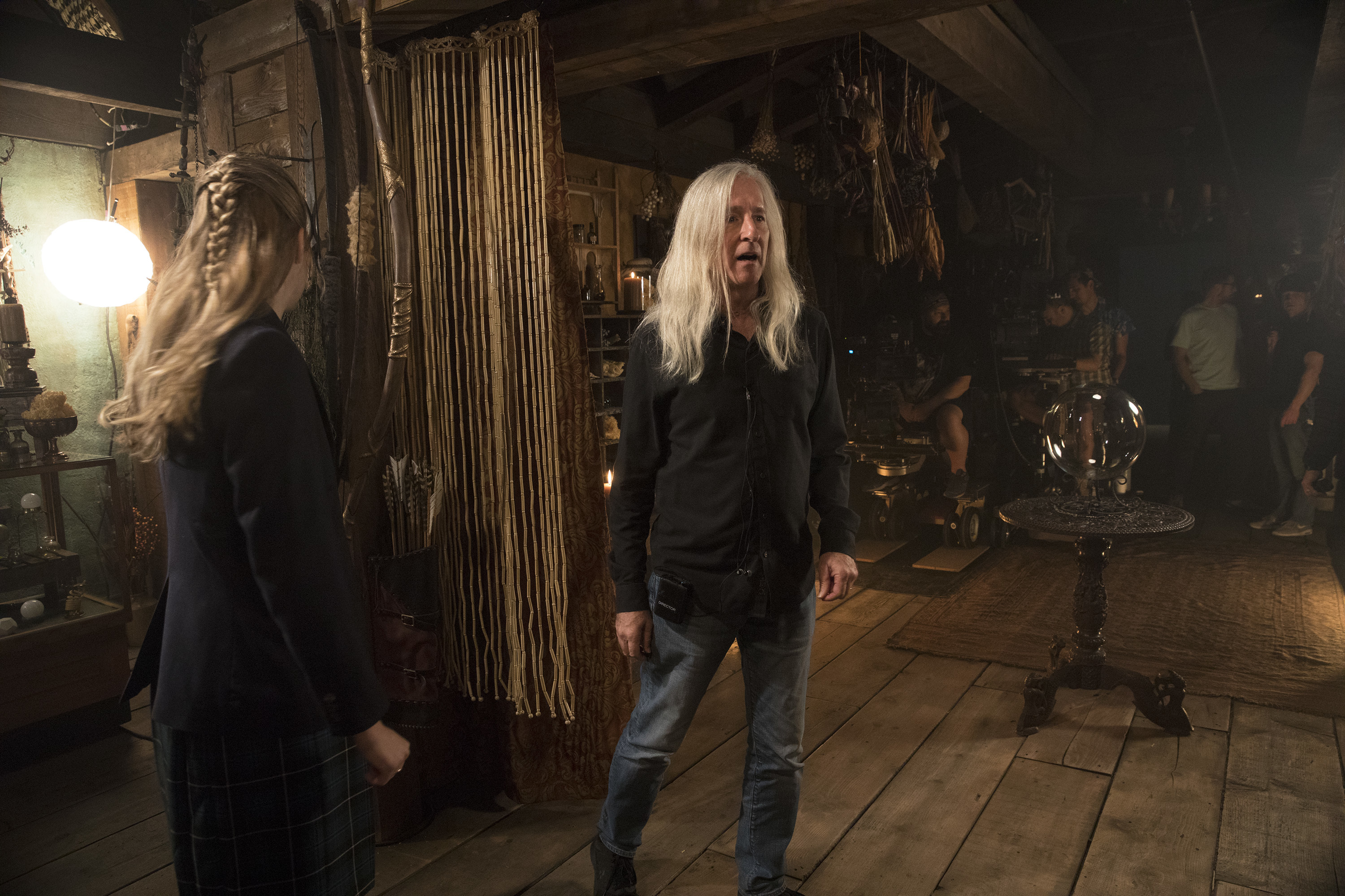 Mick Garris and Tiera Skovbye in Once Upon a Time (2011)