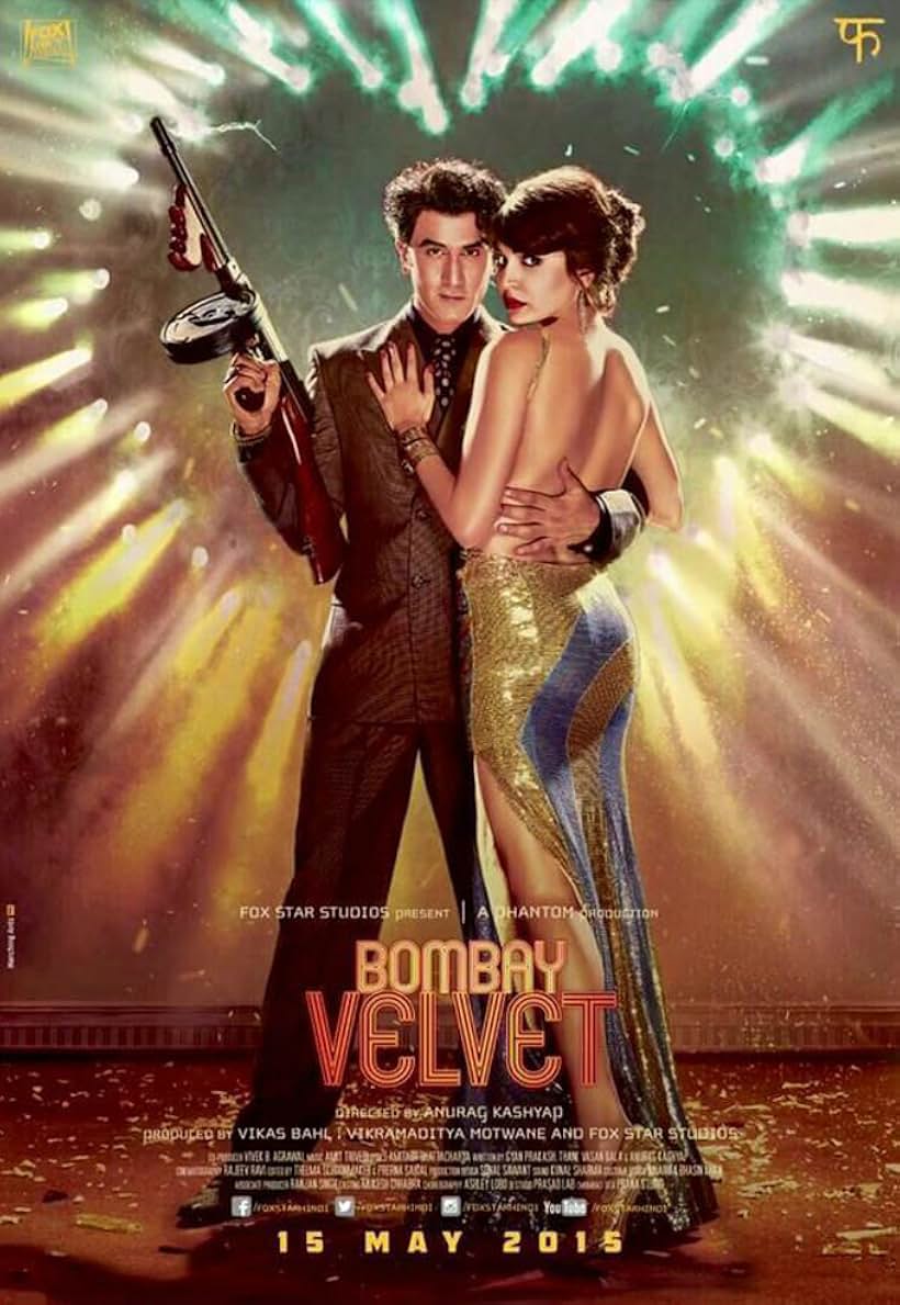 Ranbir Kapoor and Anushka Sharma in Bombay Velvet (2015)