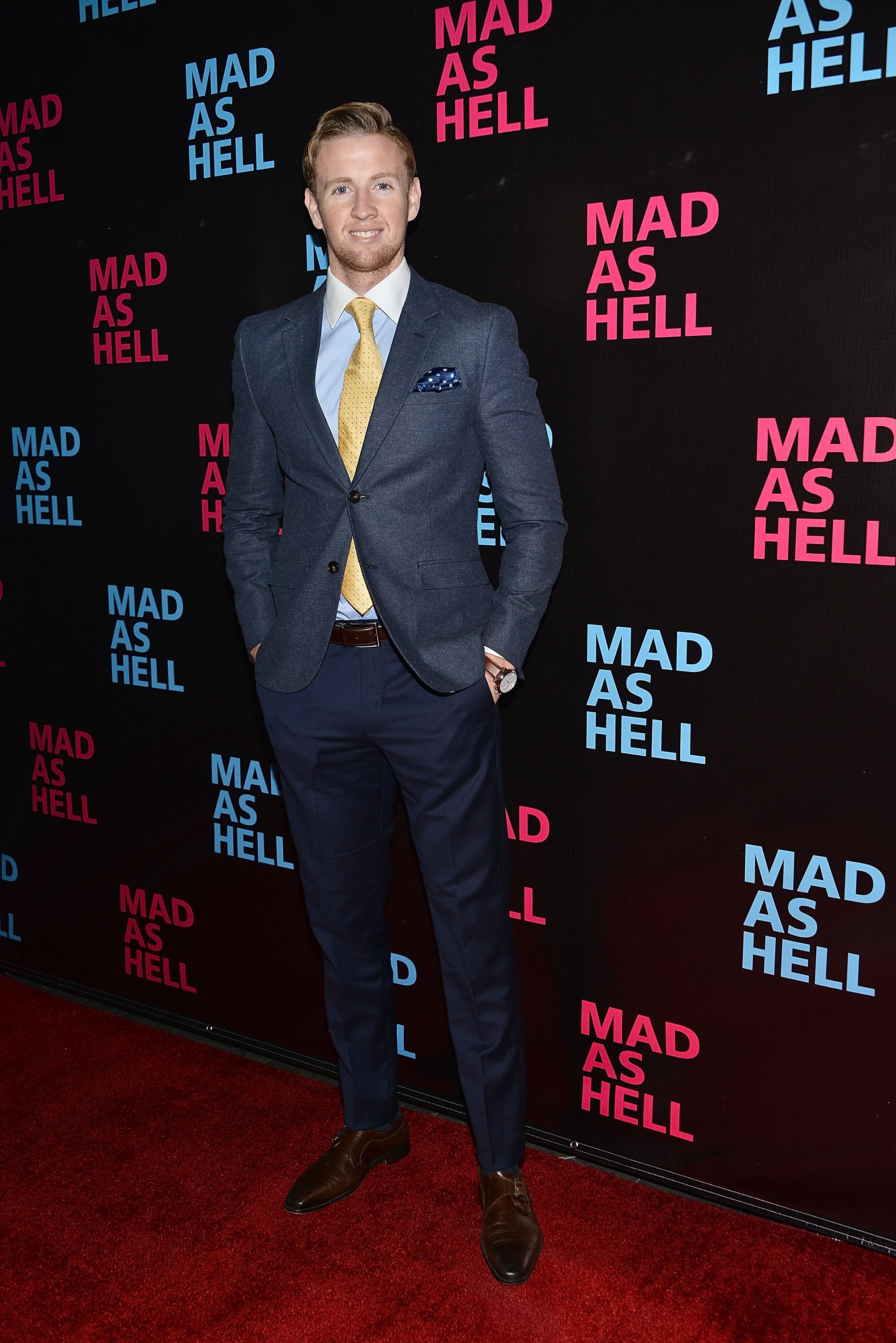 Francis Maxwell @ Mad As Hell Premiere