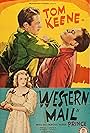 Tom Keene, Fred Kohler Jr., and Jean Trent in Western Mail (1942)