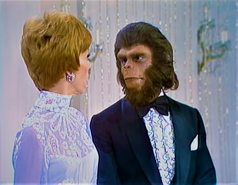 Carol Burnett and Roddy McDowall in The Carol Burnett Show (1967)