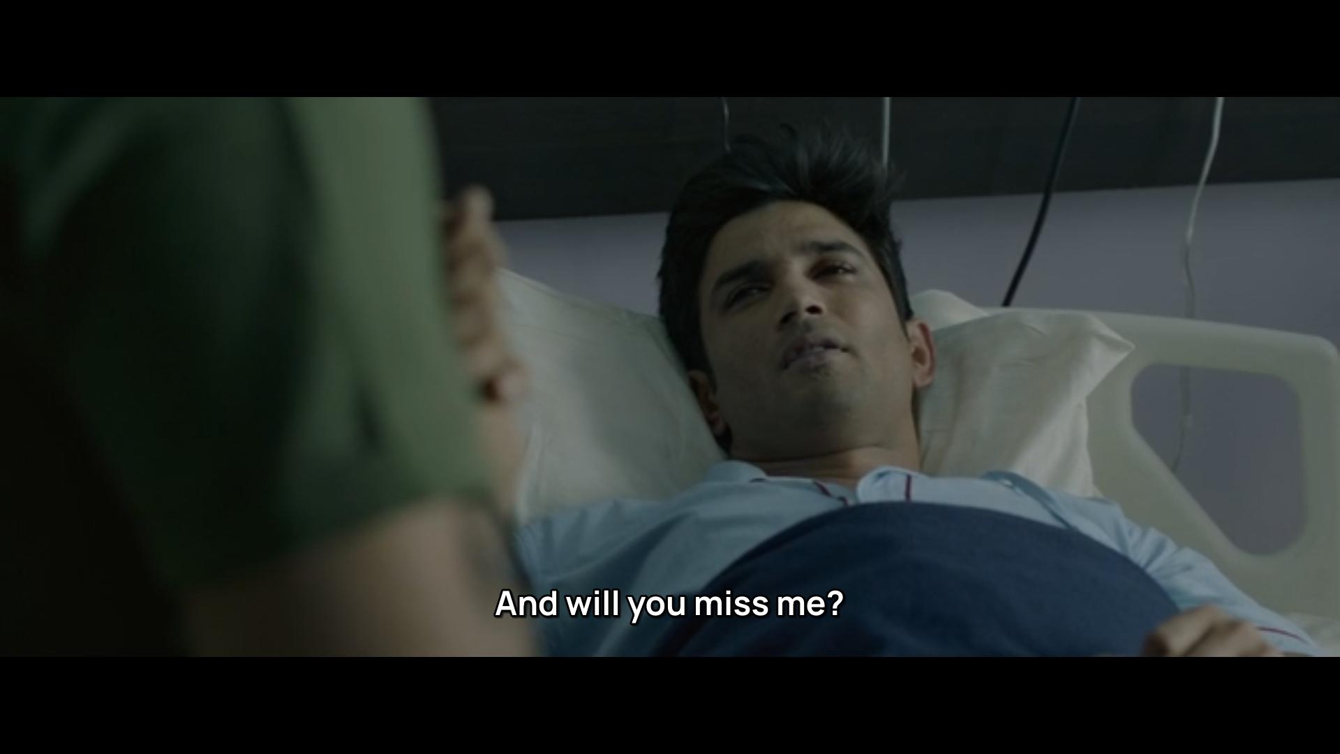 Sushant Singh Rajput in Dil Bechara (2020)