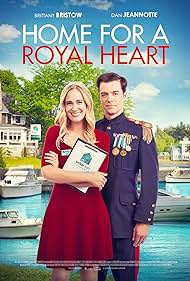 Brittany Bristow and Dan Jeannotte in Home for a Royal Heart (2022)