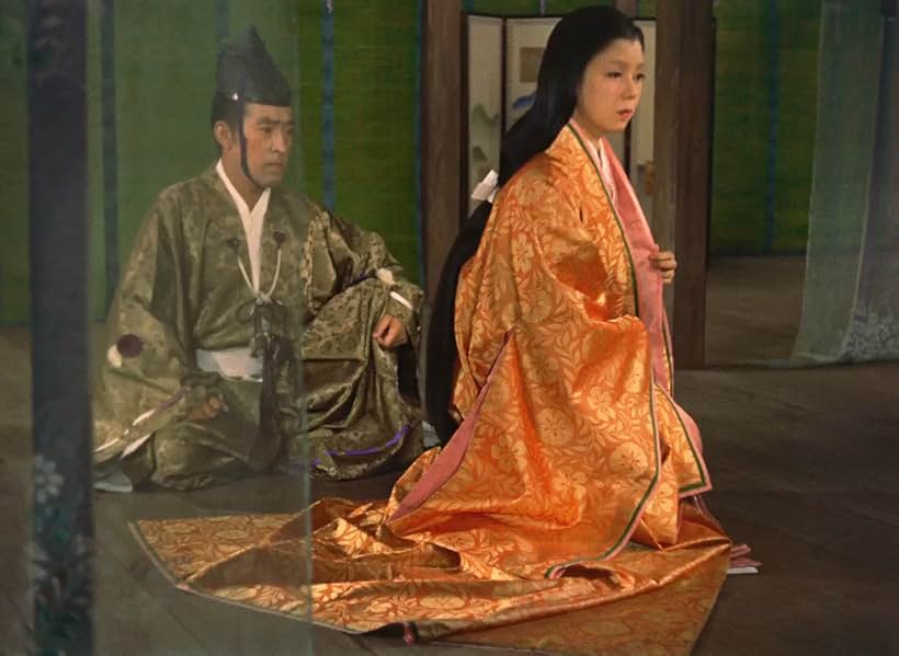 Machiko Kyô and Isao Yamagata in Gate of Hell (1953)