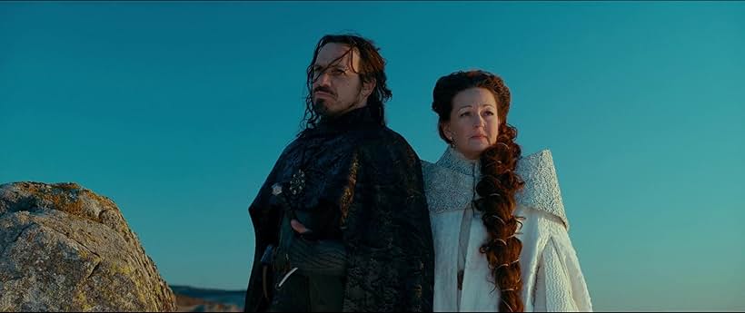 Alexandre Astier and Anne Girouard in Kaamelott: First Installment (2021)