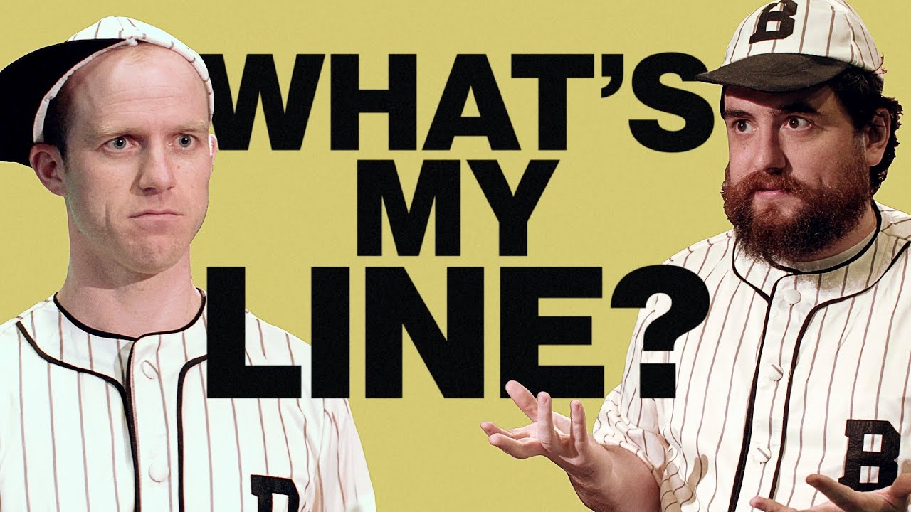 Jack De Sena and Chris W. Smith in What's My Line? (2020)