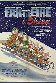 Far til fire i sneen (1954)