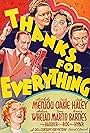 Jack Haley, Adolphe Menjou, Jack Oakie, and Arleen Whelan in Thanks for Everything (1938)