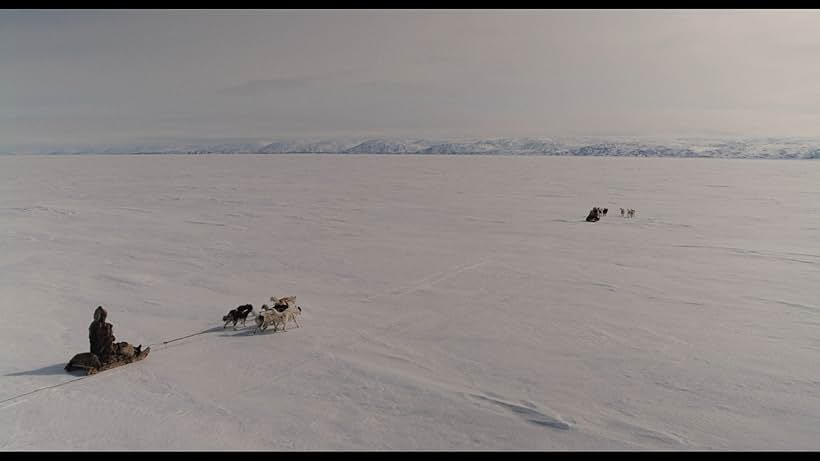 Keenan Carpenter, Jack O'Connell, and Ipeelie Ootoova in The North Water (2021)