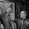 Steve McQueen and Michael Crawford in The War Lover (1962)