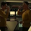 Anson Mount and Paul Wesley in Star Trek: Strange New Worlds (2022)