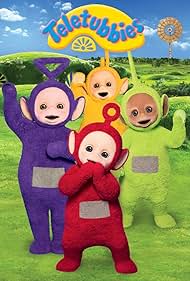 Jim Broadbent, Jane Horrocks, Fearne Cotton, Teresa Gallagher, David Walliams, Rochelle Humes, Olly Taylor, Daniel Rigby, Nick Kellington, Rebecca Hyland, Luisa Guerreiro, Rachelle Beinart, Jeremiah Krage, Rob Rackshaw, Ralph Reay, and Tony Paul Williams in Teletubbies (2015)