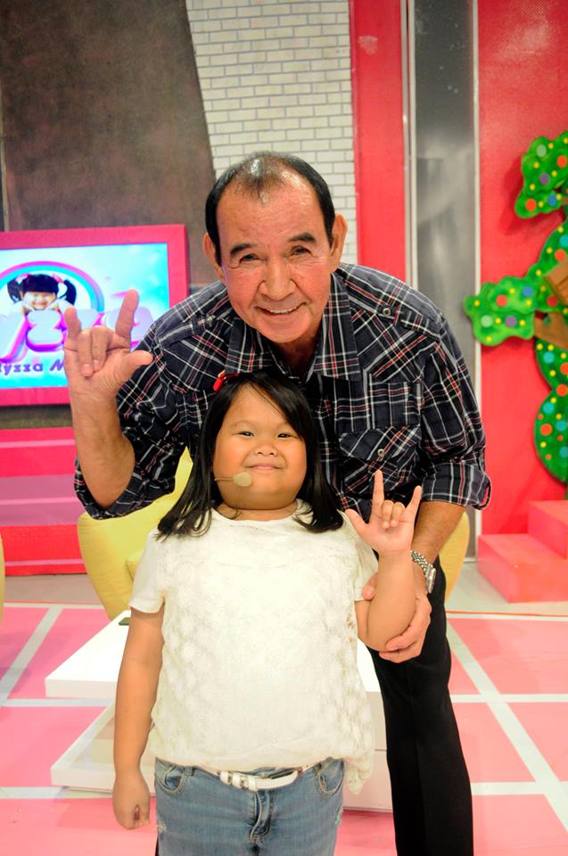 Dante Rivero and Ryzza Mae Dizon in The Ryzza Mae Show (2013)