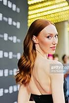 Kira Guloien on red carpet for Women Talking premiere at the Toronto International Film Festival