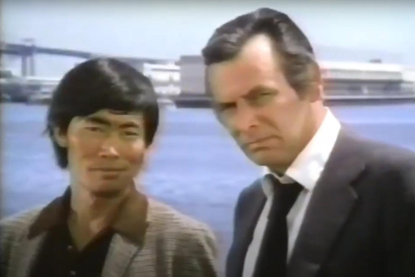 George Takei and David Janssen in O'Hara, U.S. Treasury (1971)