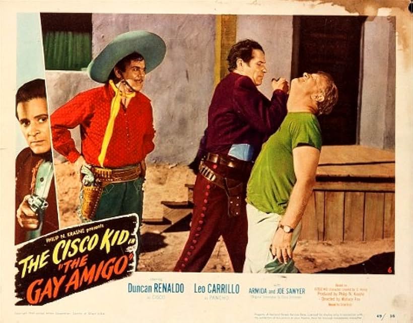 Leo Carrillo, Duncan Renaldo, and Joe Sawyer in The Gay Amigo (1949)