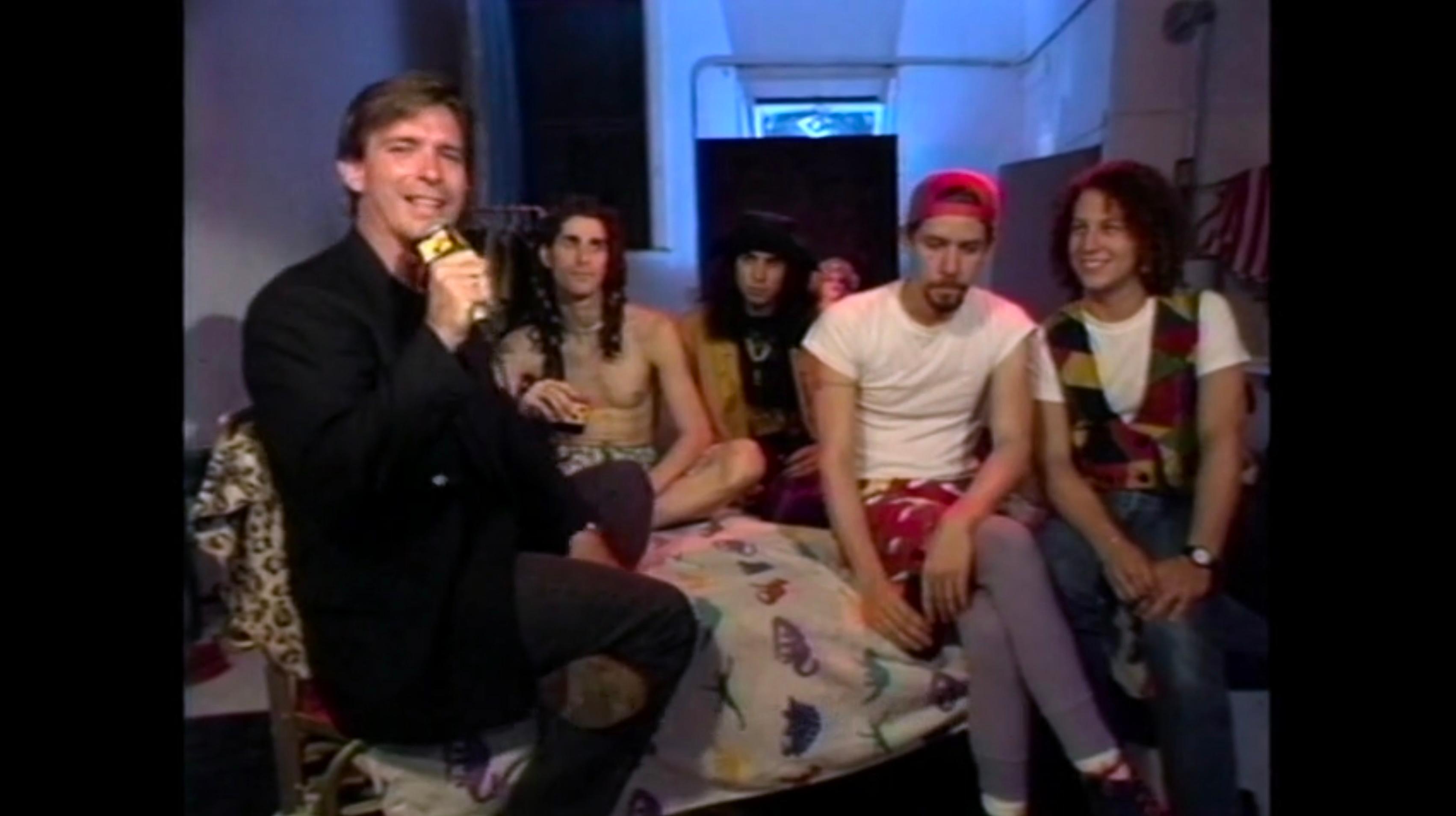 Kurt Loder and Jane's Addiction in F*** the Man (2024)