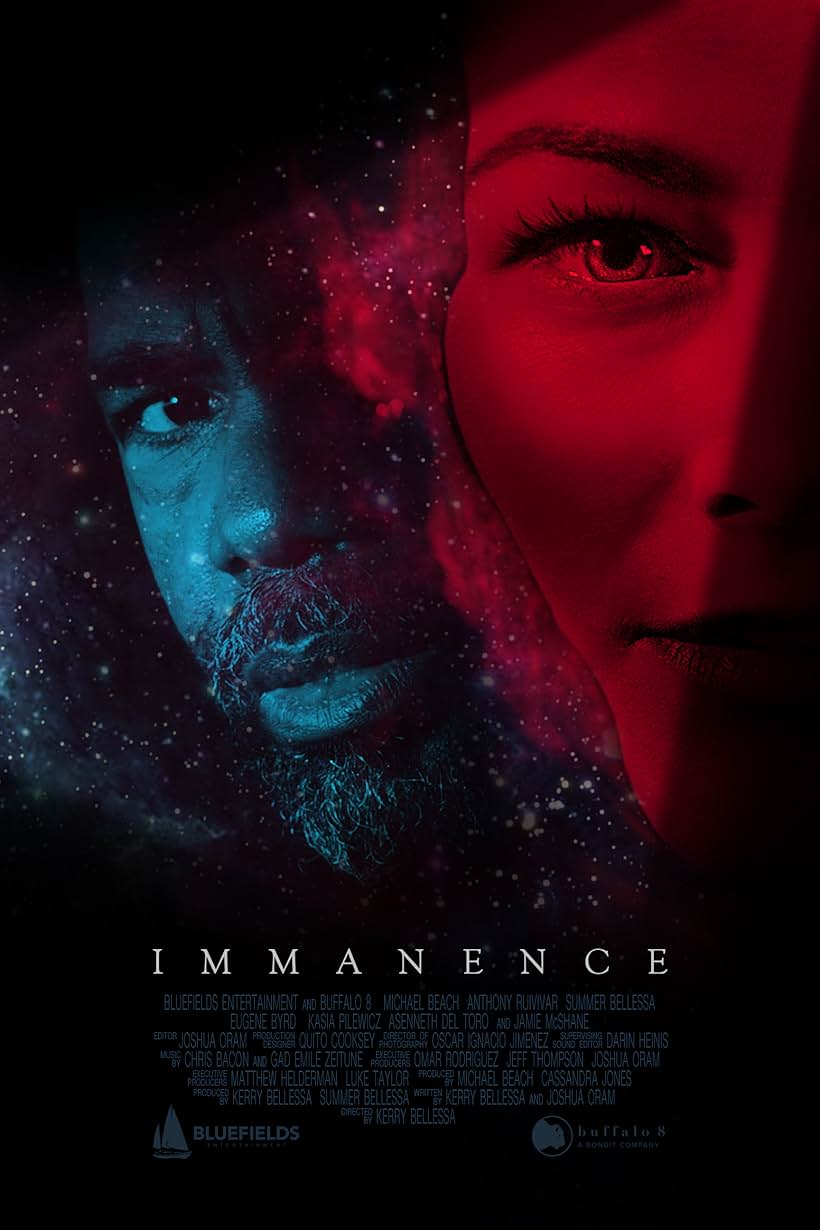 Michael Beach and Summer Bellessa in Immanence (2022)