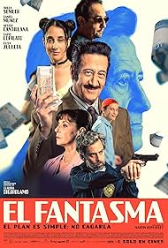 Néstor Cantillana, Claudia Di Girólamo, Daniel Muñoz, Willy Semler, Darío Lopilato, and Elisa Zulueta in El Fantasma (2023)