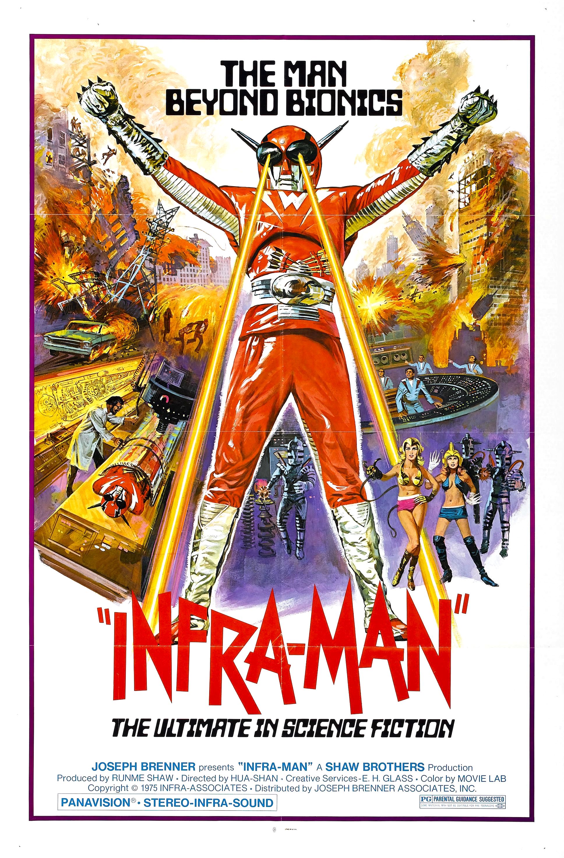 Danny Lee in Infra-Man (1975)