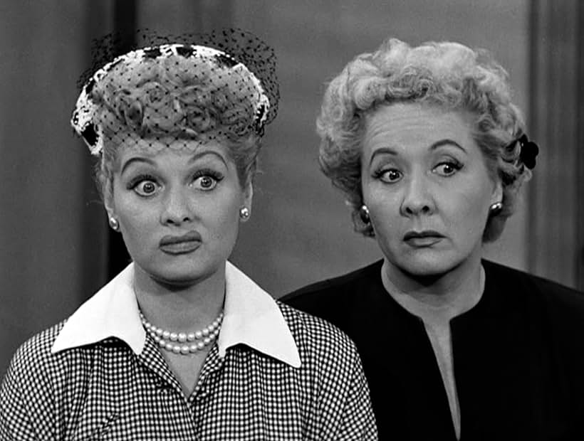 Lucille Ball and Vivian Vance in I Love Lucy (1951)