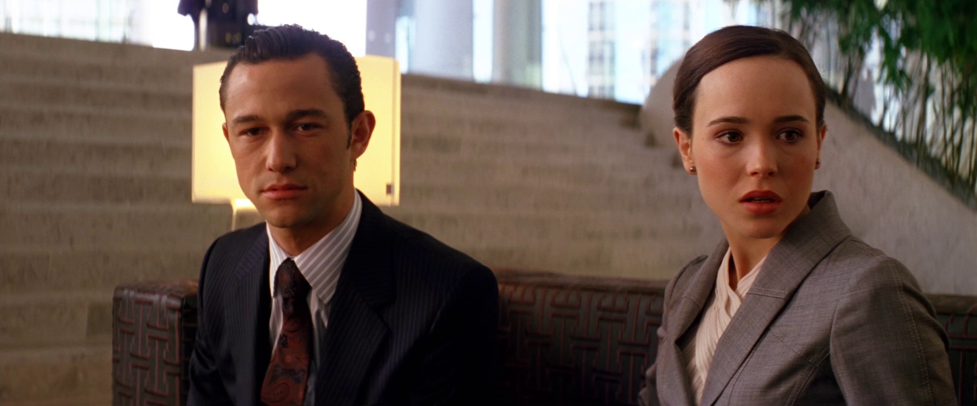 Joseph Gordon-Levitt and Elliot Page in Inception (2010)