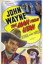 John Wayne and George 'Gabby' Hayes in The Man from Utah (1934)