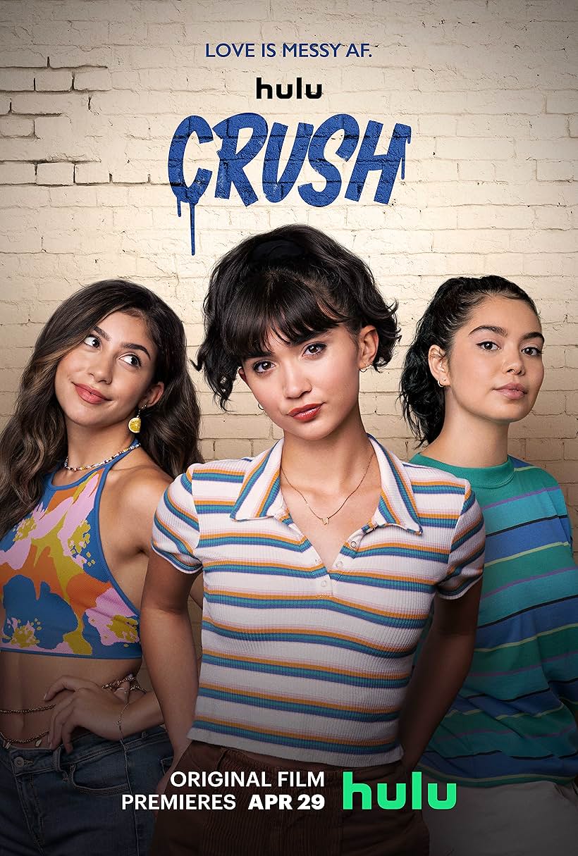 Rowan Blanchard, Auli'i Cravalho, and Isabella Ferreira in Crush (2022)