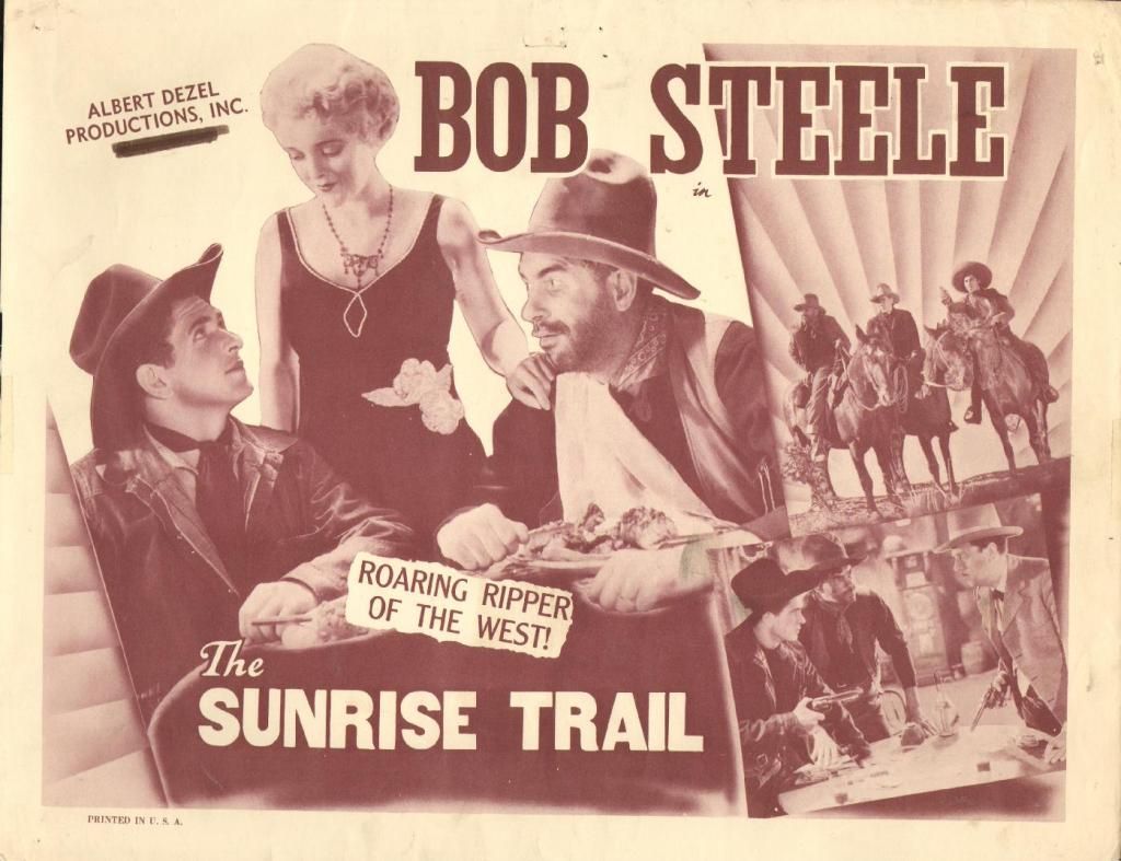 Eddie Dunn, Emilio Fernández, Blanche Mehaffey, Bob Steele, and Jack Rube Clifford in The Sunrise Trail (1931)