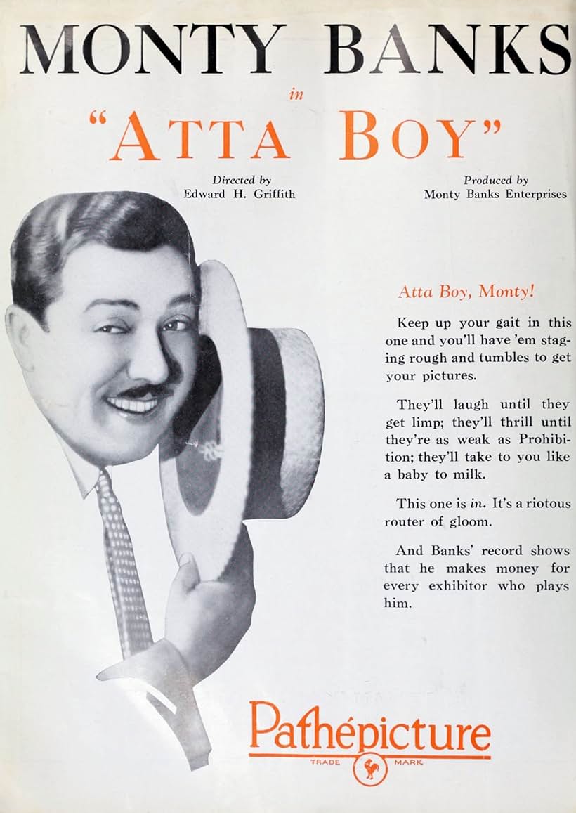 Monty Banks in Atta Boy (1926)