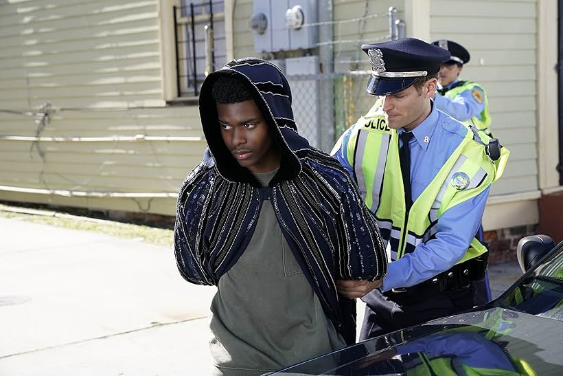 Josh Ventura and Aubrey Joseph in Cloak & Dagger (2018)