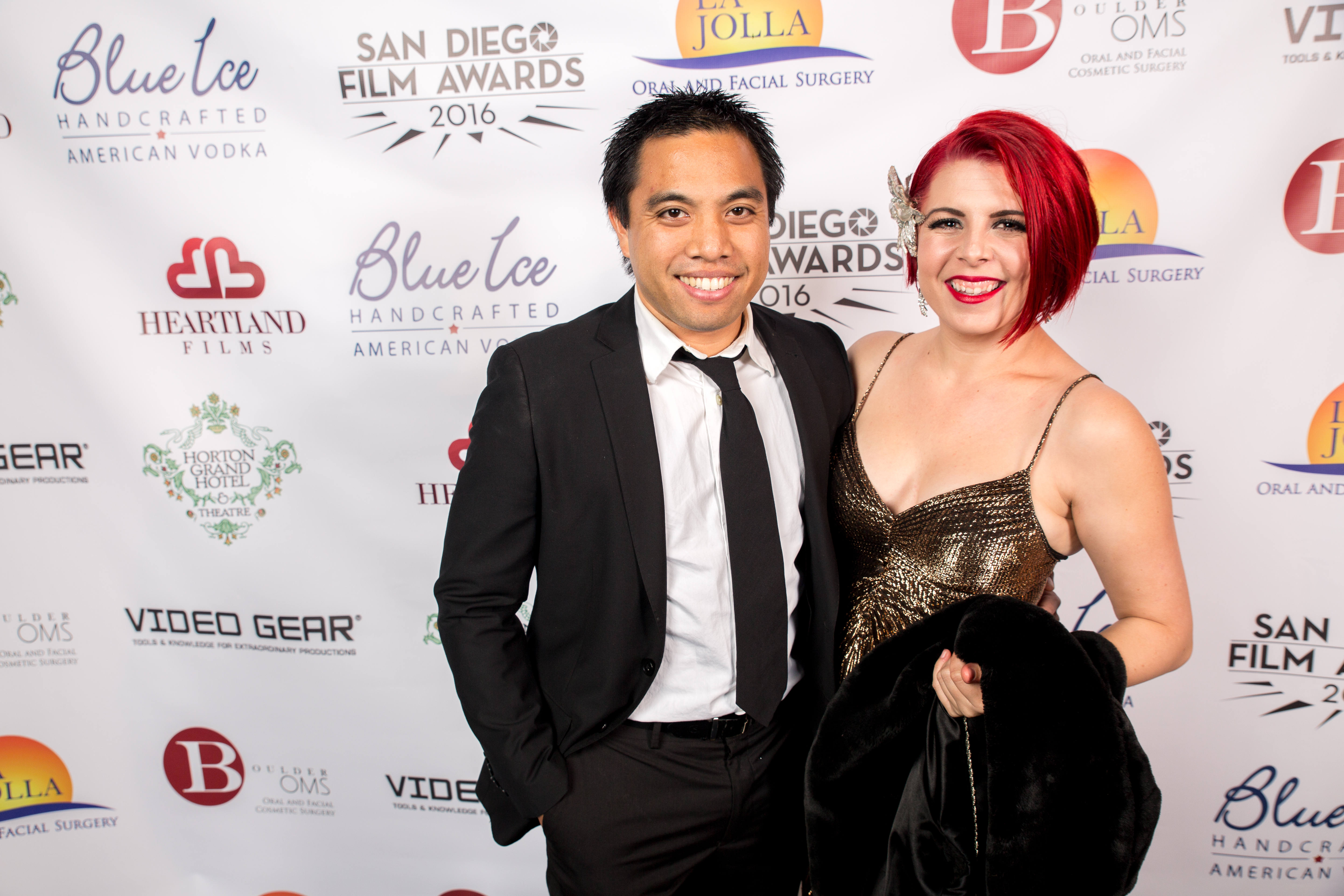 Fernando Jay Huerto and Whitney Shay at an event for San Diego Film Awards (2016)