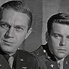 Steve McQueen and Robert Wagner in The War Lover (1962)