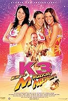 Paul de Leeuw, Kristel Verbeke, Kathleen Aerts, and Karen Damen in K3 en het magische medaillon (2004)