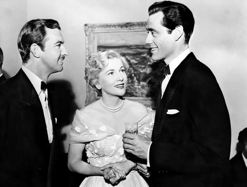 Joan Fontaine, Mel Ferrer, and Zachary Scott in Born to Be Bad (1950)