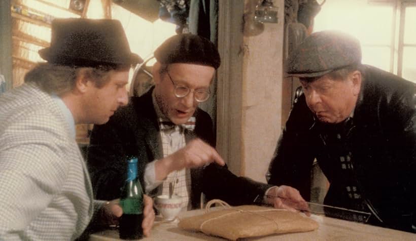 Nils Brandt, Ulf Brunnberg, and Gösta Ekman in The Jonsson Gang & Dynamite Harry (1982)