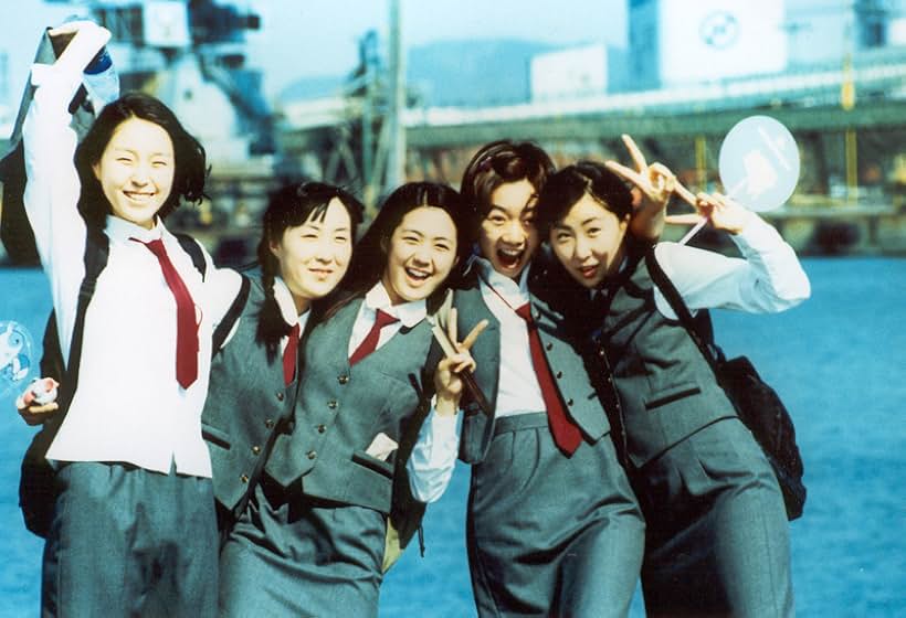 Bae Doona, Lee Yo-won, Ok Ji-young, Eung-sil Lee, and Eung-ju Lee in Take Care of My Cat (2001)