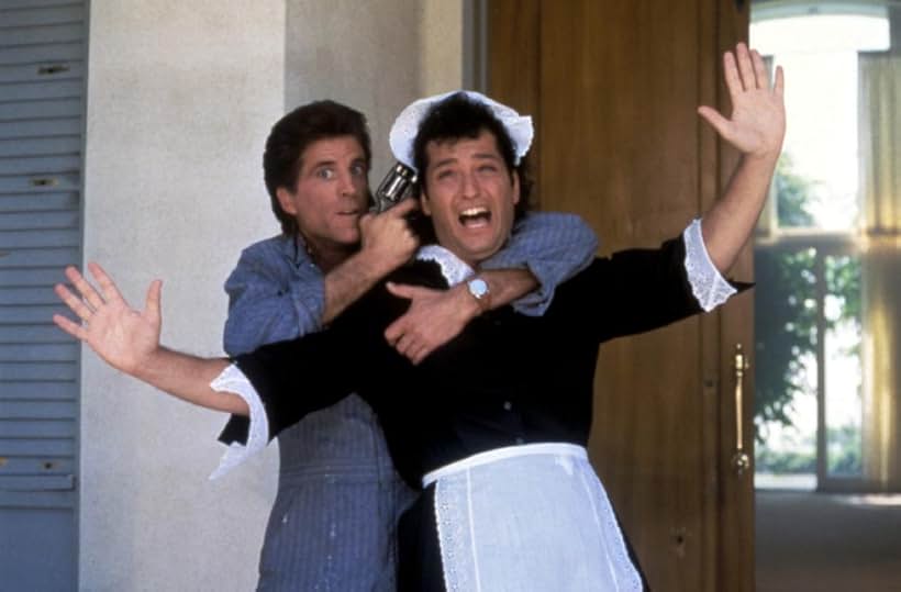 Ted Danson and Howie Mandel in A Fine Mess (1986)