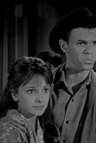 Peter Helm and Brenda Scott in Wagon Train (1957)