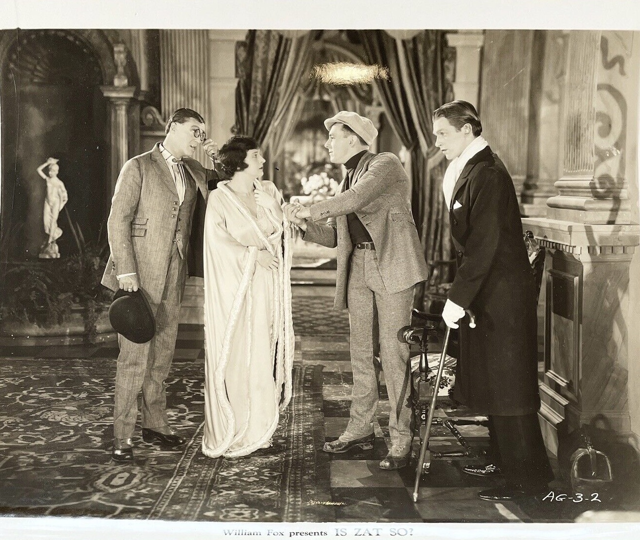 Douglas Fairbanks Jr., Doris Lloyd, and George O'Brien in Is Zat So? (1927)