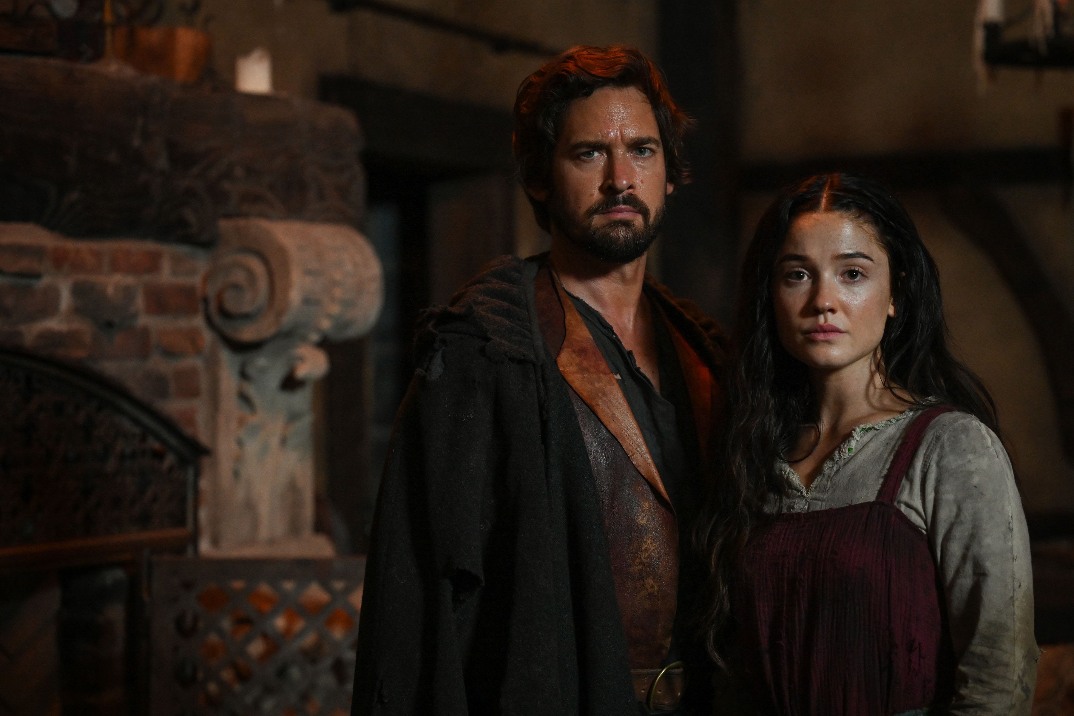 Will Kemp and Ryann Bailey in Mythica: Stormbound (2023)