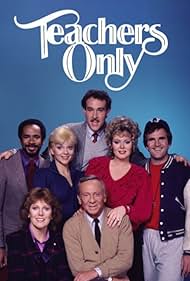 Norman Fell, Lynn Redgrave, Tim Reid, Jean Smart, Joel Brooks, Teresa Ganzel, and Steve Ryan in Teachers Only (1982)