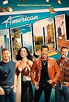 Lionel Richie, Ryan Seacrest, Luke Bryan, and Katy Perry in American Idol (2002)