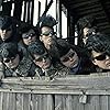 Sakke Järvenpää, Heikki Keskinen, Pimme Korhonen, Sakari Kuosmanen, Mauri Sumén, Mato Valtonen, and Pekka Virtanen in Leningrad Cowboys Go America (1989)