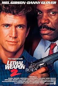 Mel Gibson and Danny Glover in Lethal Weapon 2 (1989)