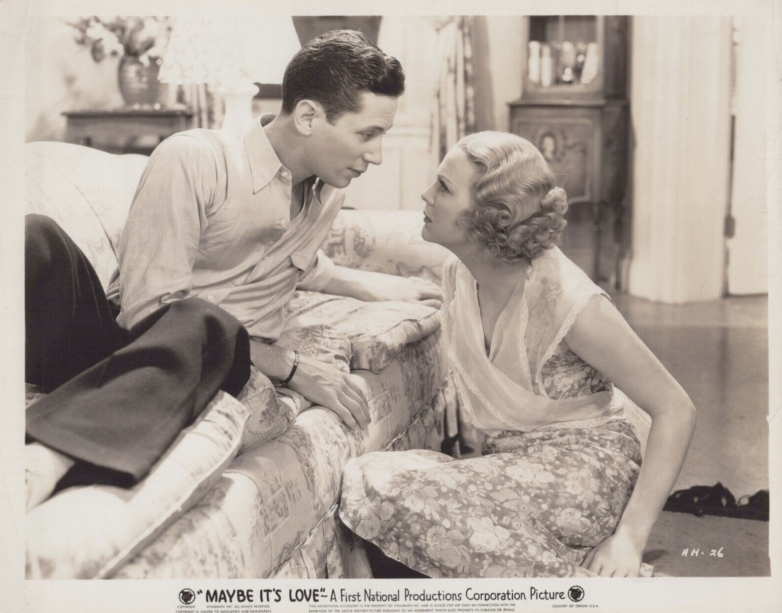 Gloria Stuart and Ross Alexander in Maybe It's Love (1935)