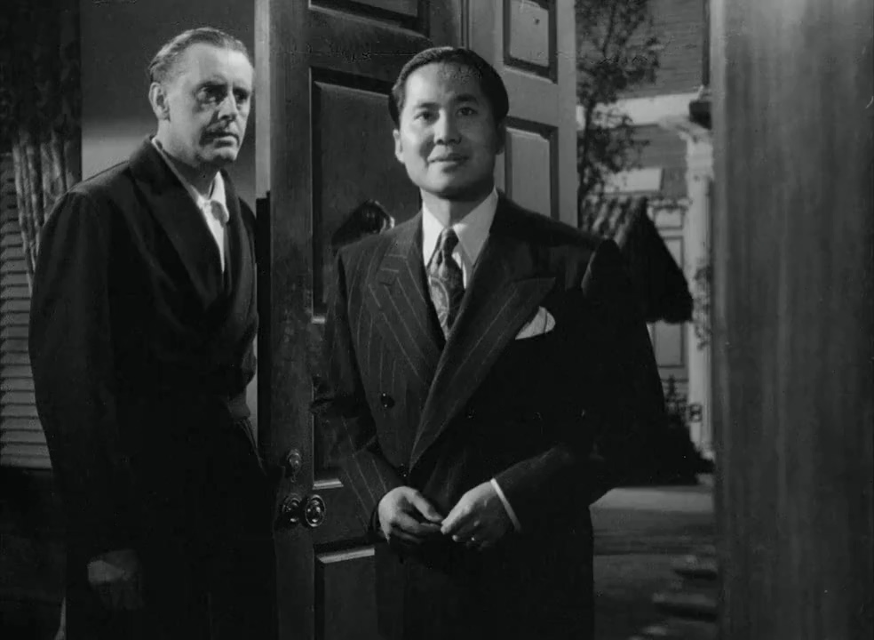 Keye Luke and Fred Nurney in Sleep, My Love (1948)