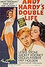 Mickey Rooney, Ann Rutherford, and Esther Williams in Andy Hardy's Double Life (1942)